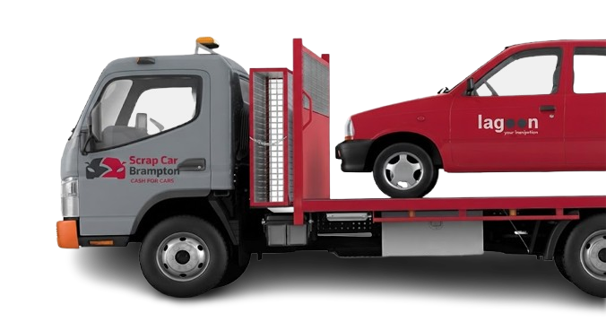 Scrap car removal towing service in Brampton Ontario